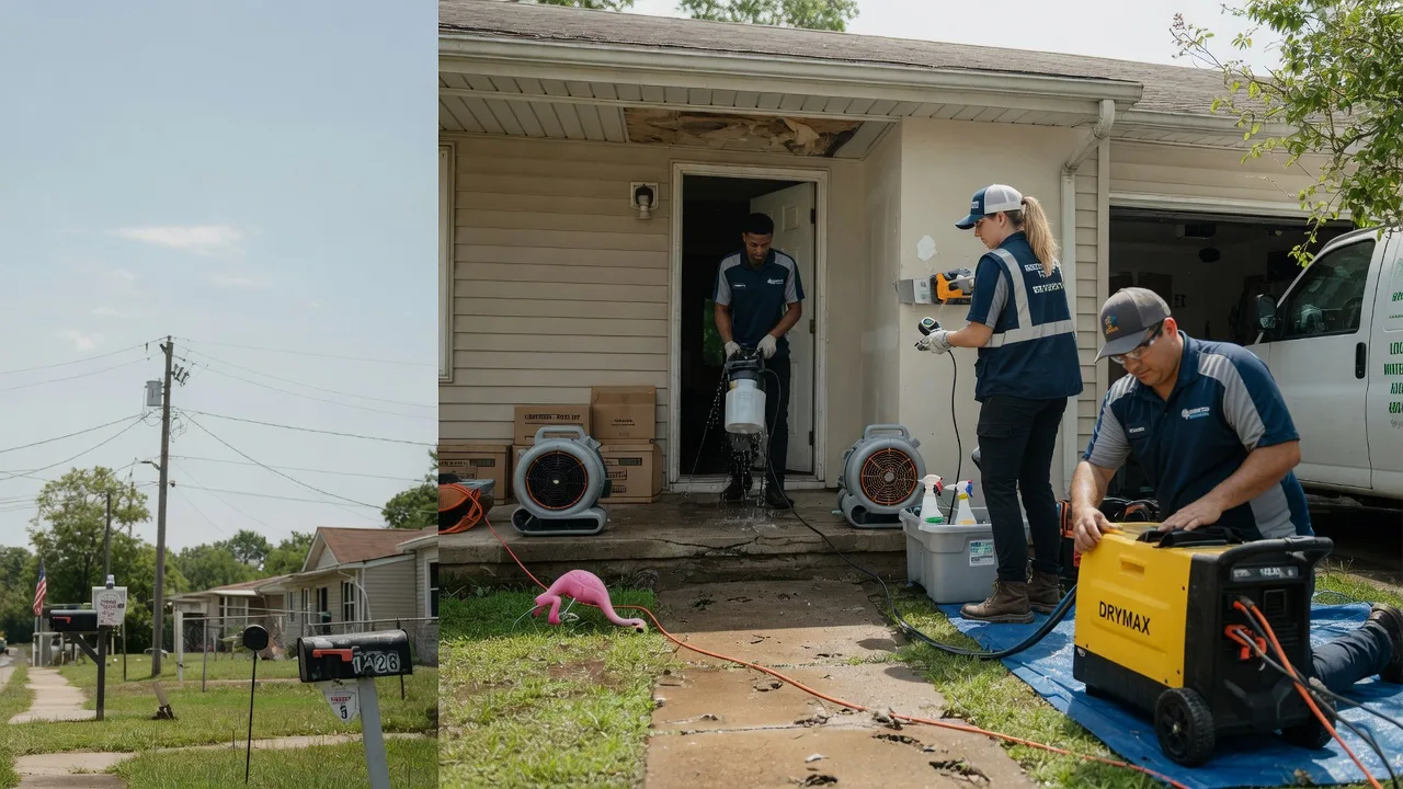 Storm Damage Water Removal in North Lewisburg, OH near me